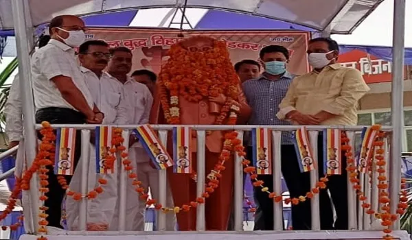 बिजनौर:  डॉ. भीमराव अंबेडकर जयंती के अवसर पर बोले डीएम, बहुमुखी प्रतिभा के धनी थे  बाबा साहेब