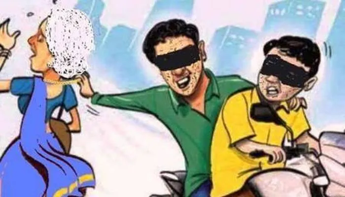 अयोध्या: बाइक सवार दो बदमाशों ने बुजुर्ग महिला को पीटा फिर सोने की चेन छीनकर भागे