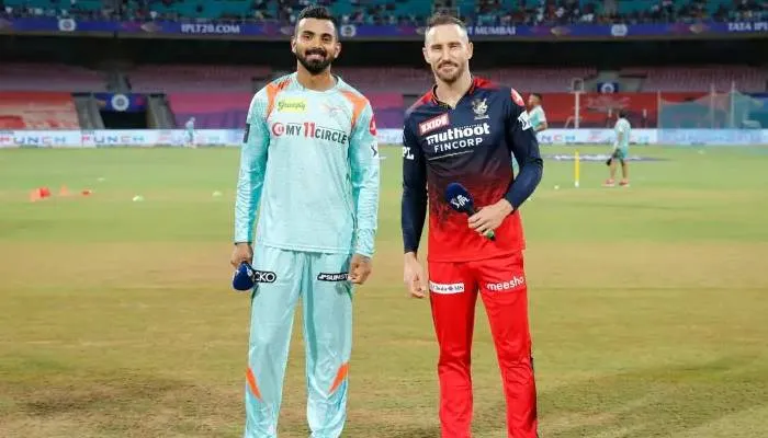 IPL 2022, LSG vs RCB: बैंगलोर ने लखनऊ को दिया 182 रनों का लक्ष्य, खराब शुरुआत के बाद डू प्लेसिस ने पलटा मैच