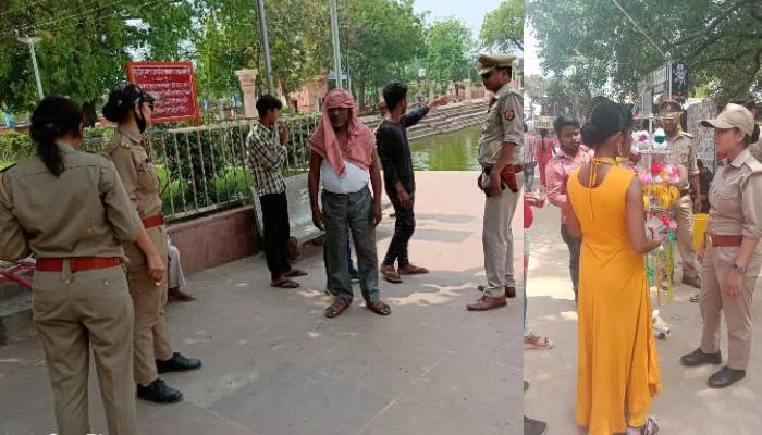 गोरखपुर: एंटी रोमियो स्क्वॉड का पुनर्गठन, सार्वजनिक स्थानों पर की गई चेकिंग