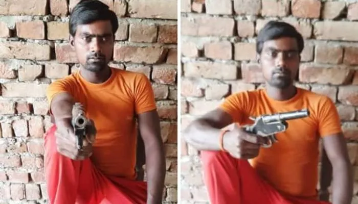 बहराइच: युवक ने सोशल मीडिया पर तमंचे के साथ डाली फोटो, पुलिस ने शुरू की तलाश