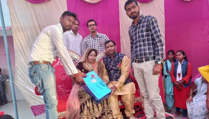 हरदोई: ‘एक पहल-एक किरण’ सेवा समिति ने की तारा की सगाई में मदद