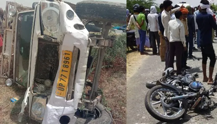 कानपुर: बहन के अंतिम संस्कार में शामिल होने जा रहे 2 भाइयों व भतीजे की सड़क हादसे में मौत