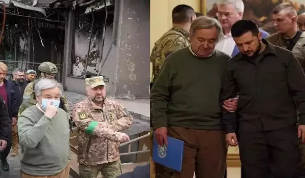 Russia Ukraine War : जेलेंस्की-UN चीफ की मीटिंग के बाद कीव पर रूस ने दागी मिसाइल, गुटेरेस बोले- हैरान हूं