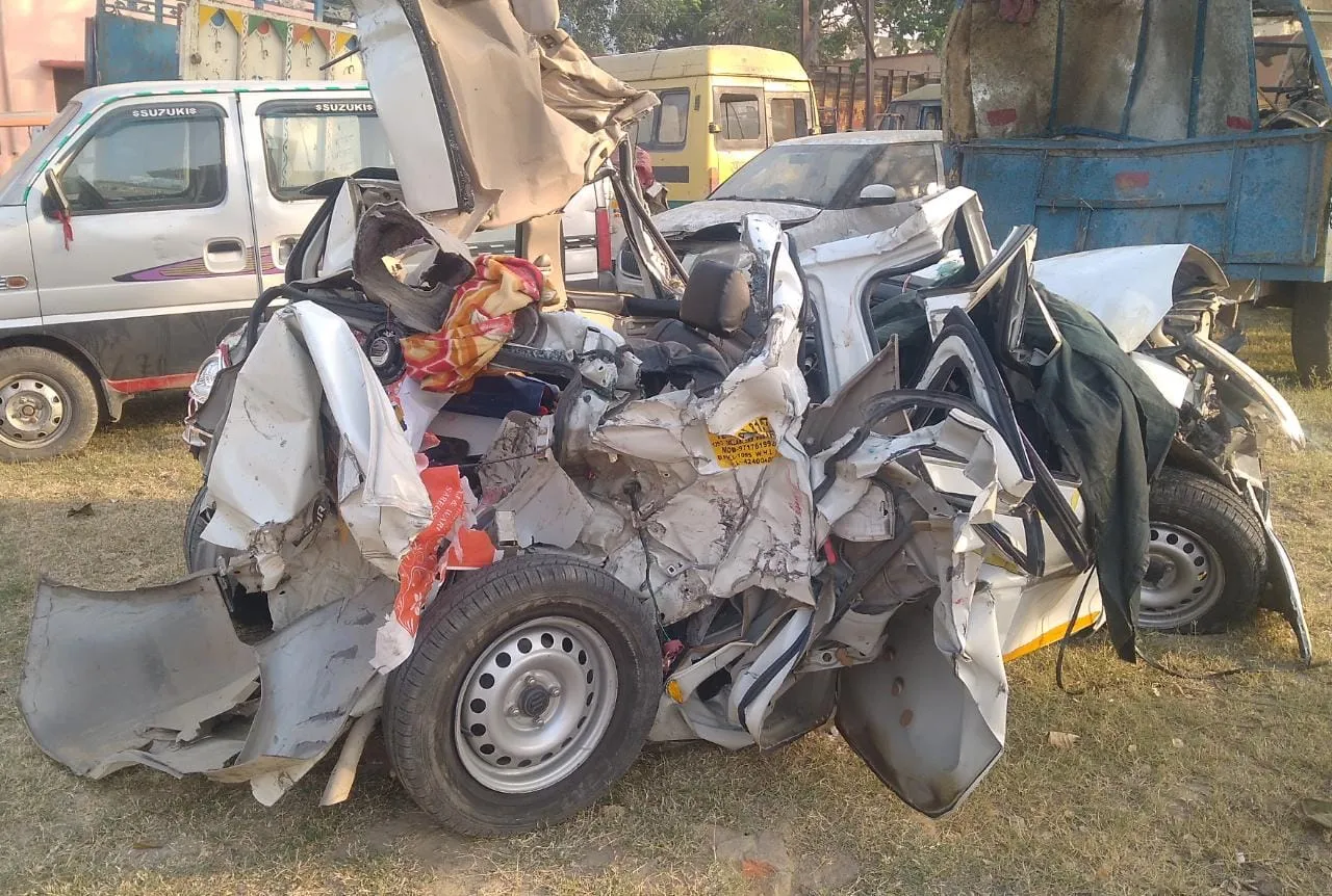 पीलीभीत: असम हाईवे हादसे में नेपाली महिला समेत दो की मौत