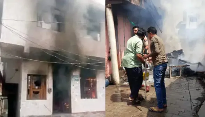 आगरा: दूसरे समुदाय की युवती से प्रेम करना पड़ा भारी, हिंदूवादी संगठन के कार्यकर्ताओं ने फूंका प्रेमी का जिम
