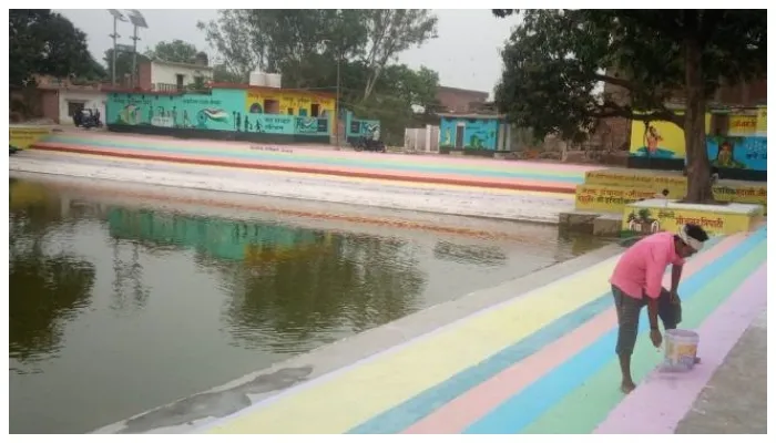 आजमगढ़: DM के निर्देश पर चमकने लगे कोइरिया के पोखरे