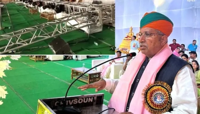आगरा: केंद्रीय मंत्री के कार्यक्रम में हुआ बड़ा हादसा, टूटा मंच, एक युवक की मौत से मचा कोहराम