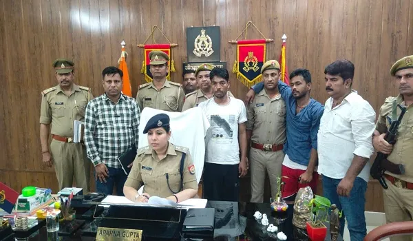 मुरादाबाद : जीआरपी ने पकड़े 50-50 हजार के दो इनामी बदमाश, भेजा जेल