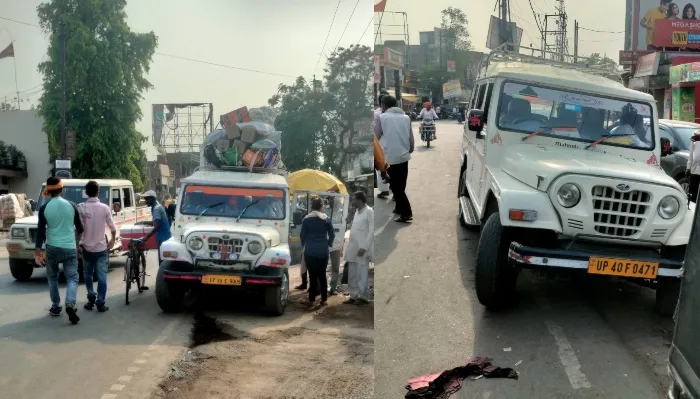 बहराइच: डग्गामार वाहन के चालक राहगीरों को दे रहे धमकी, आम जन परेशान