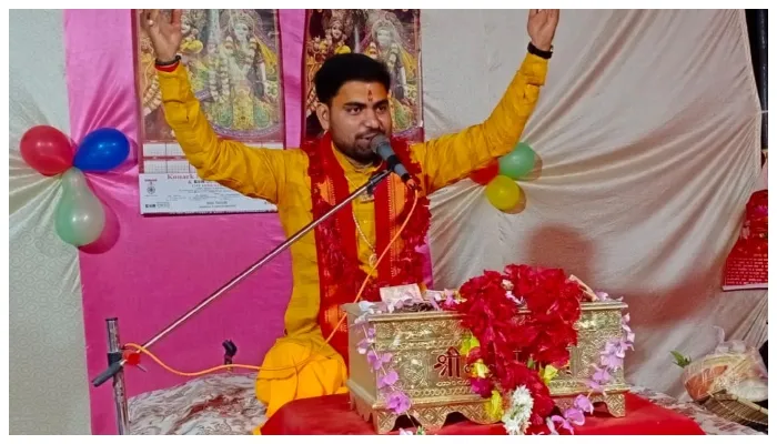 बहराइच: पृथ्वी को दैत्य शक्तियों से मुक्त कराने के लिए भगवान श्री कृष्ण ने लिया अवतार- पं.जगदीश महाराज