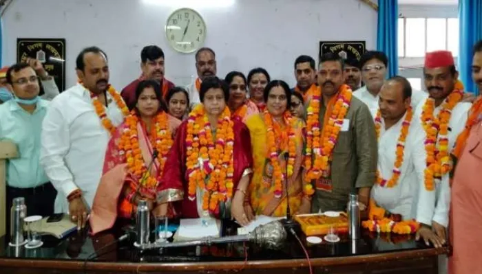 लखनऊ नगर निगम कार्यकारिणी के चुनाव में बीजेपी का बोलबाला, चार सीटों पर खिला कमल