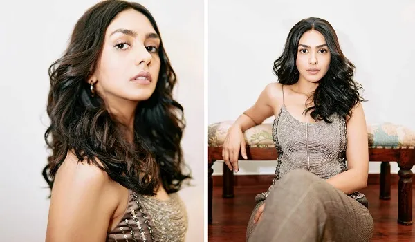 Mrunal Thakur  Photos : मृणाल ठाकुर ने करवाया ग्लैमरस फोटोशूट, जमीन पर बैठकर दिए किलर पोज