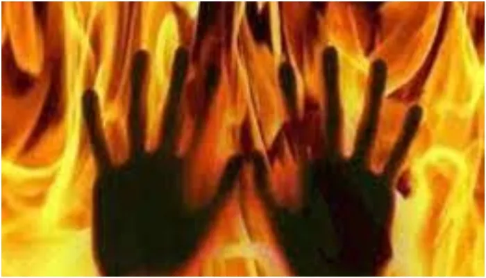 जली हुई लाश…
