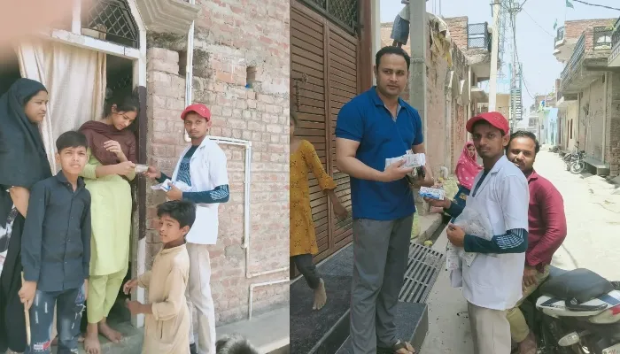 बाराबंकी: डायरिया प्रभावित इलाकों में पहुंची स्वास्थ्य विभाग की टीम, बांटी गई दवाइयां