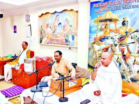 हल्द्वानी: हरि शरणम जन प्रमुख रामगोविंद दास भाई जी ने लंदन में किया सनातन धर्म का प्रचार