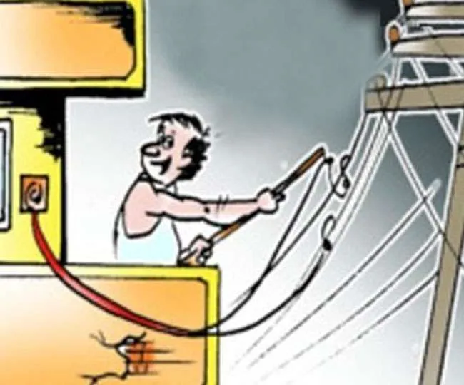 बरेली: बिजली चोरी करके मकान निर्माण करने वाला पकड़ा