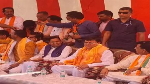 मुख्यमंत्री धामी बोले- चंपावत में चुनाव मैं नहीं जनता लड़ रही है