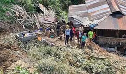 अरुणाचल प्रदेश : ईटानगर में भूस्खलन से बड़ा हादसा, एक ही परिवार के तीन सदस्यों की मौत