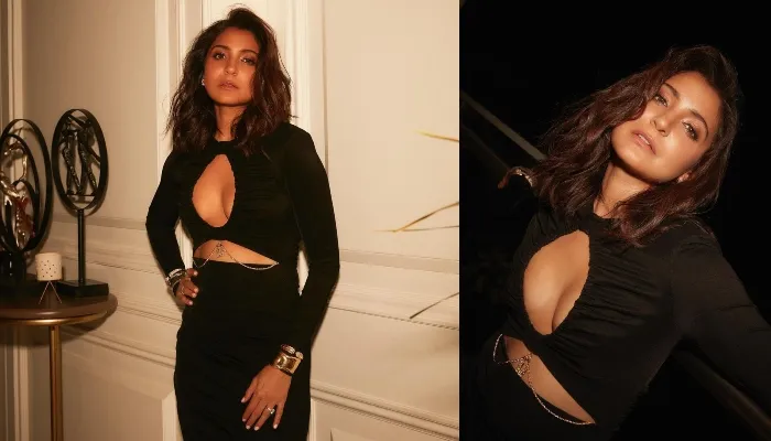 BOLD LOOK में अनुष्का शर्मा ने दिए POSE, फ्रंट ओपन ड्रेस में एक्ट्रेस ने सोशल मीडिया पर लगाई आग, देखें PHOTOS