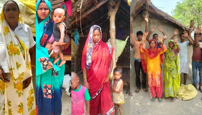 बहराइच: पात्र होने के बाद भी ग्रामीणों को नहीं मिला आवास, पूर्व प्रधान और सचिव पर लगाया गंभीर आरोप
