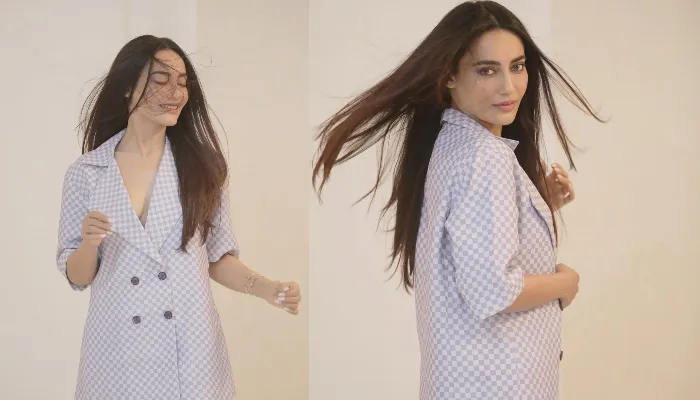 Lavender Dress में सुरभि ज्योति ने चुराई महफिल, CUTE SMILE और उड़ती जुल्फों से जीता फैंस का दिल