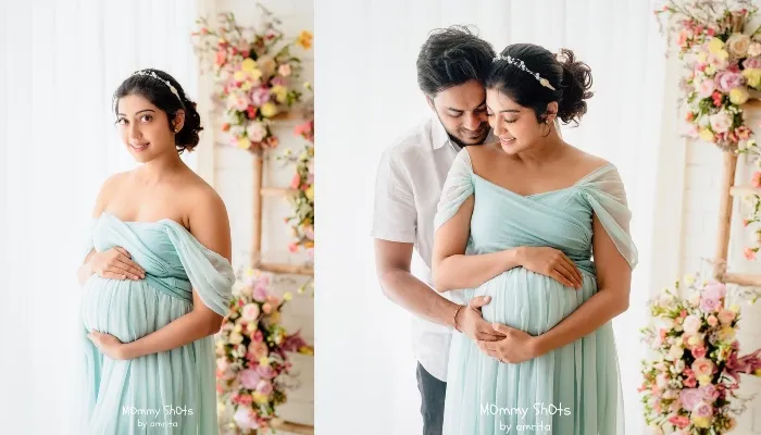 Pranitha Subhash ने करवाया मैटरनिटी फोटोशूट, Off Shoulder Gown में South Actress लग रहीं बला की खूबसूरत