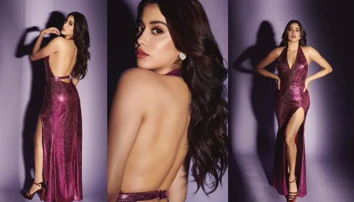 Janhvi Kapoor Photos: Thigh High Slit Dress में एक्ट्रेस ने बढ़ाया पारा, BOLD तस्वीरें देख फैंस हुए दीवाने