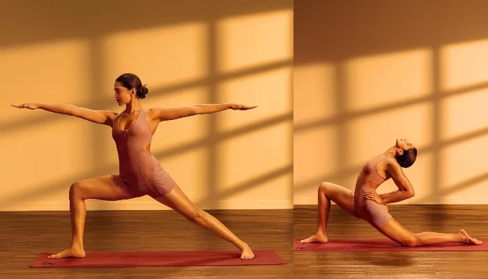 Deepika Padukone Photos: योगा करते हुए बॉलीवुड की मस्तानी ने दिखाया जलवा, परफेक्ट फिगर के दीवाने हुए फैंस
