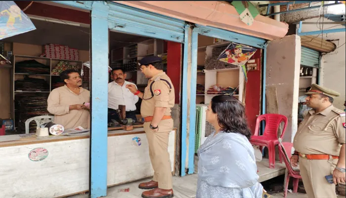 बहराइच: चाइनीज मांझे से मौत के बाद जागा प्रशासन, दुकानों पर की छापेमारी