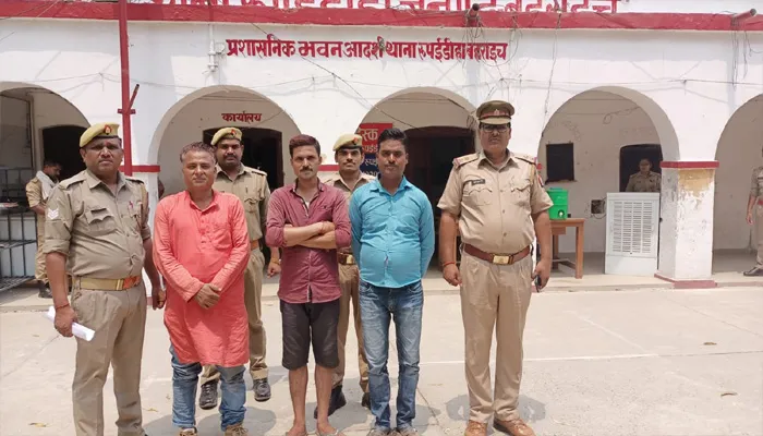 बहराइच: दो हिस्ट्रीशीटर समेत तीन को पुलिस ने भेजा जेल