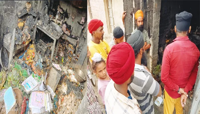 बहराइच: शार्ट सर्किट से दुकान में लगी आग, लाखों का हुआ नुकसान