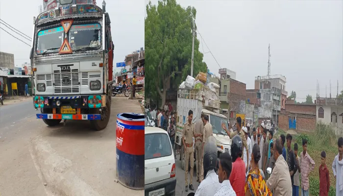 बाराबंकी: ट्रक की टक्कर से युवक की दर्दनाक मौत, स्टील फैक्ट्री में काम करता था युवक