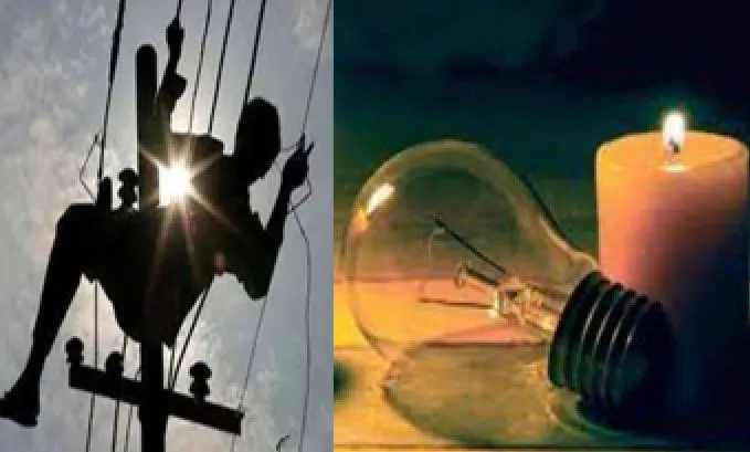 चोर काट ले गए बिजली के तार, एक दर्जन से अधिक गांवों की बिजली ठप 