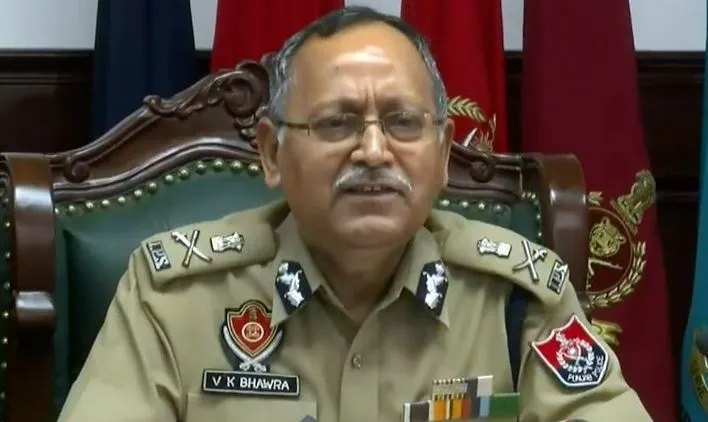 मोहाली धमाका: हमारे पास सुराग है, जल्द मामला हल कर लिया जायेगा- पुलिस महानिदेशक भावरा