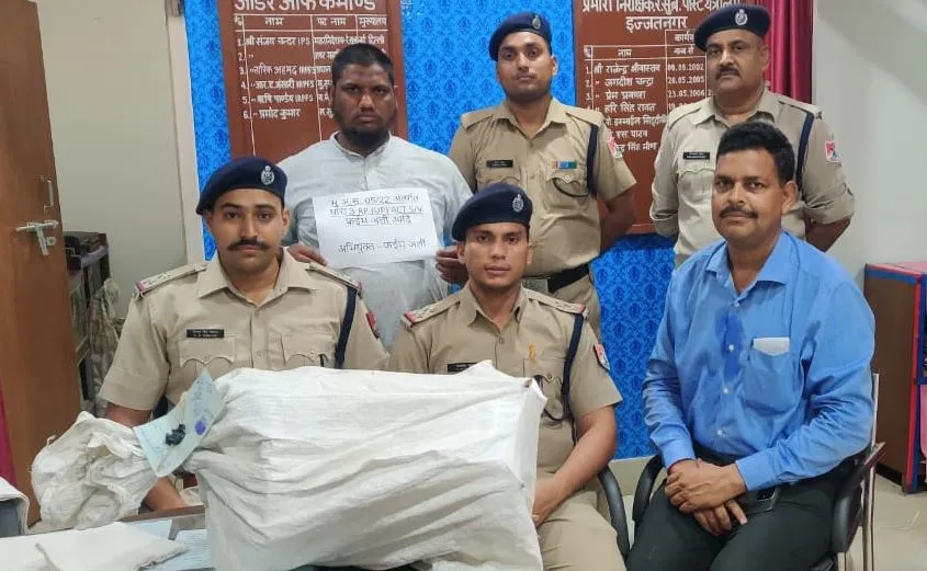 बरेली: रेल संपत्ति की चोरी में लिप्त कबाड़ी गिरफ्तार