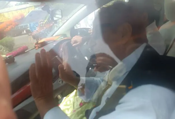 बरेली: झुमका चौराहे पर हुआ आजम खान का स्वागत