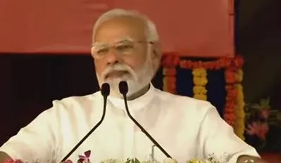 राजकोट दौरे पर पीएम मोदी, कहा- हमने गरीब की सेवा, सुशासन और गरीब के कल्याण को सर्वोच्च प्राथमिकता दी