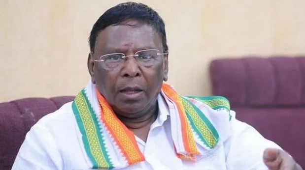 पुड्डुचेरी में कठपुतली सरकार चला रहे हैं सीएम एन रंगास्वामी- नारायणसामी