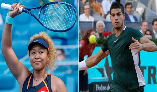 Madrid Open : Carlos Alcaraz और Naomi Osaka मैड्रिड ओपन से हटे, जानें क्यों?