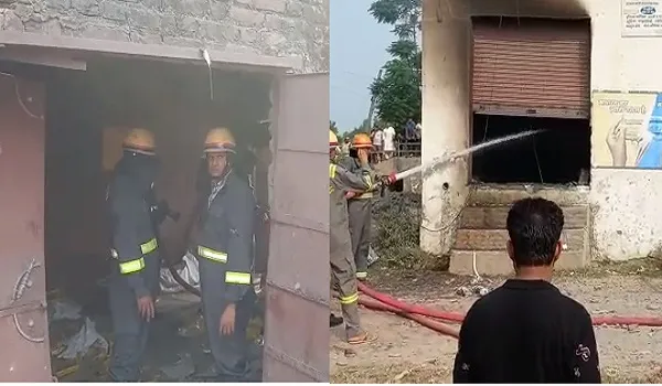 बिजनौर : पटाखा गोदाम में विस्फोट, कई लोग झुलसे