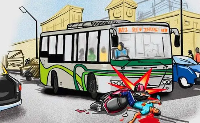 बाजपुर: टूरिस्ट बस की टक्कर से बाइक सवार की मौत