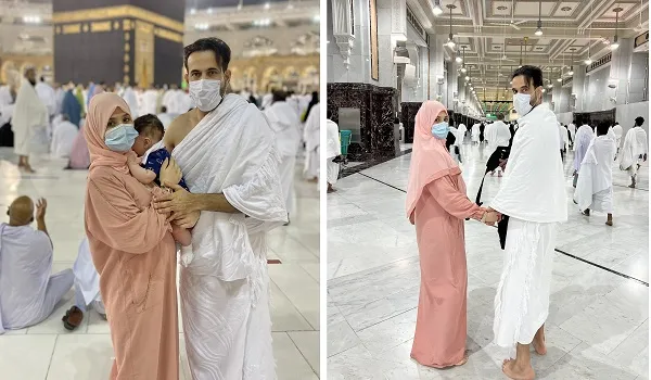 उमरा करने सऊदी अरब पहुंचे इरफान पठान, वाइफ सफा बेग संग शेयर की तस्वीर