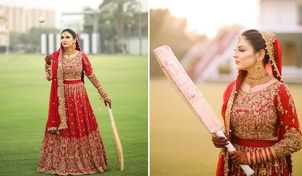 कायनात इम्तियाज ने क्रिकेट थीम पर करवाया प्री-वेडिंग फोटोशूट, वायरल हो रहीं तस्वीरें