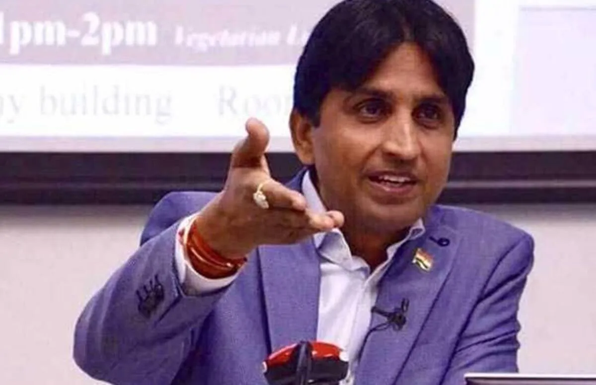 बीजेपी नेता बग्गा की गिरफ्तारी पर कुमार विश्वास बोले- भगवंत मान को अपनी पगड़ी का मान रखना चाहिए