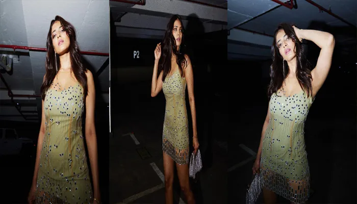 Short Lime Dress में Malavika Mohanan लगीं Gorgeous, तस्वीरें वायरल