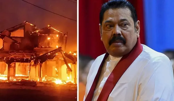 Sri Lanka Crisis : श्रीलंका में उग्र हुआ प्रदर्शन, पूर्व पीएम महिंदा राजपक्षे और उनके परिवार ने नौसैनिक अड्डे में ली शरण