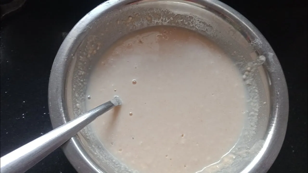 गेहूँ के आटे के घोल की रोटी , roti by wheat flour batter, - YouTube