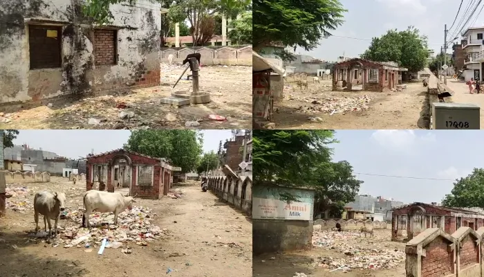 दीनदयाल पूरम का समुदायिक केंद्र बना कूड़ा घर, पूर्व प्रधानमंत्री अटल बिहारी बाजपेई ने किया था शिलान्यास