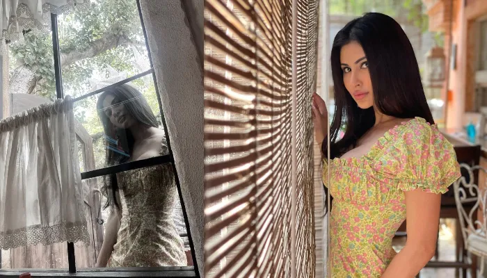 मौनी रॉय पर चढ़ा Boldness का खुमार, Floral Dress पहनकर दिए कातिलाना पोज, देखें PHOTOS